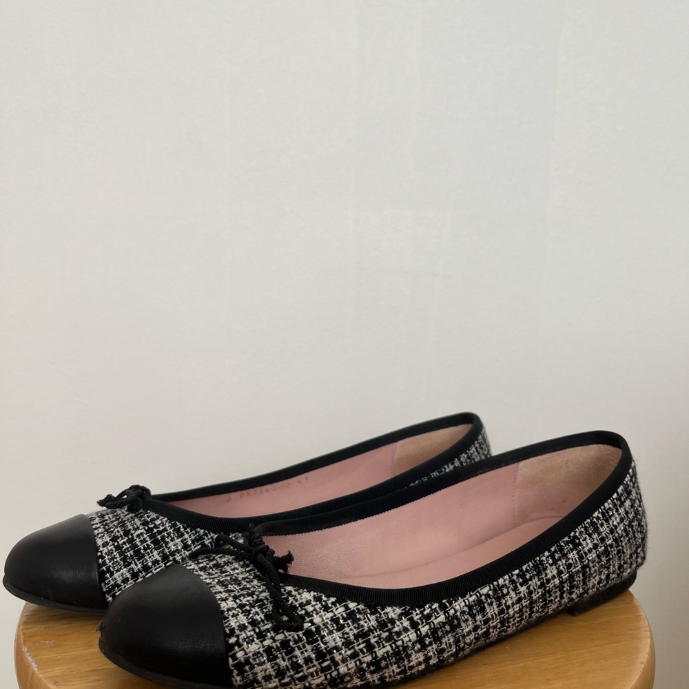 Pretty Ballerinas tweed ballerina flats